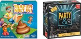 Spellenbundel - Bordspel - 2 Stuks - Trap Er Niet In & Party&Co