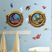 Muursticker Disney Finding Nemo - Maxi Set Patrijspoorten