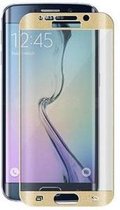 Galaxy S6 Edge Gebogen Gehard Glas (Goud)