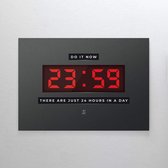 Walljar - Do It Now - Muurdecoratie - Poster met lijst