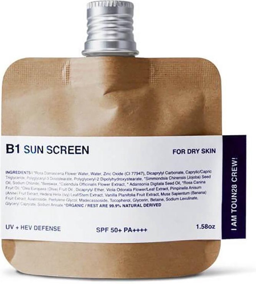 Toun28 - B1 Sunscreen (Hev+Uv Protector For Dry Skin) - 45gr