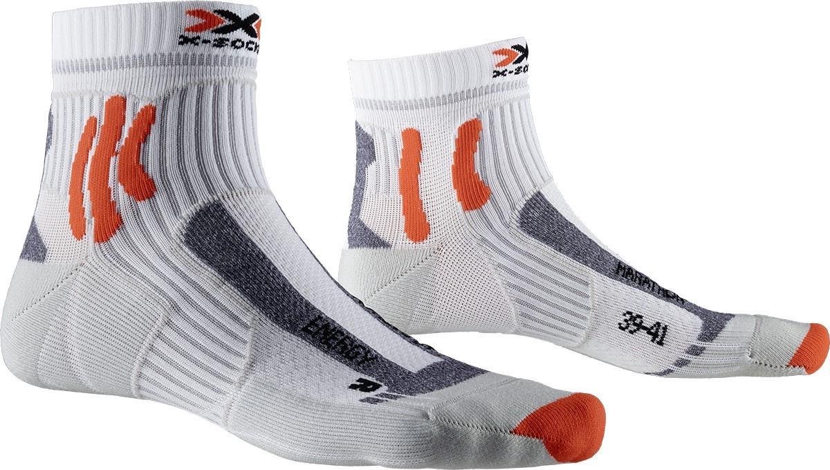 X-socks Hardloopsokken Marathon Energy Polyamide Wit Mt 39/41