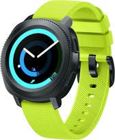 watchbands-shop.nl bandje - Samsung Gear Sport/Galaxy Watch (42mm) - Groen - S