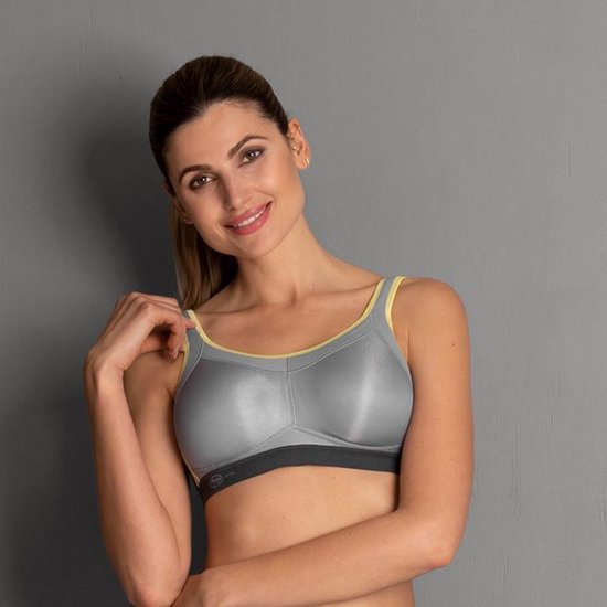 Anita 5544 Sportbeha Air Control Padded Sports Bra Antraciet - NonStop Anita 5544 Sportbeha Air Control Padded Sports Bra Antraciet - NonStop