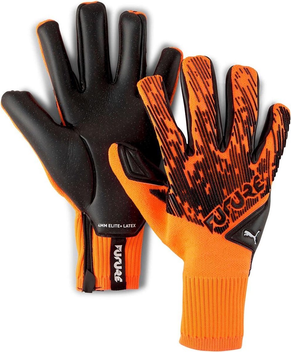 Puma Future Grip 5.1 Hybrid Orange/Black/White Keepershandschoenen - Maat 10