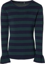 Levv girls- Katja - longsleeve blauw/groen