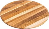 Teakhaus Elegant Collection - Serveerplank hout rond 33cm