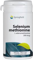 Springfield Selenium Methionine 200 Mcg - 100 Capsules