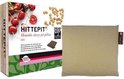 Treets Hittepit Eco kersenpitkussen - vierkant - Bruin