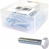 Zeskant bout M6 x 40 mm RVS 25 stuks (218640)