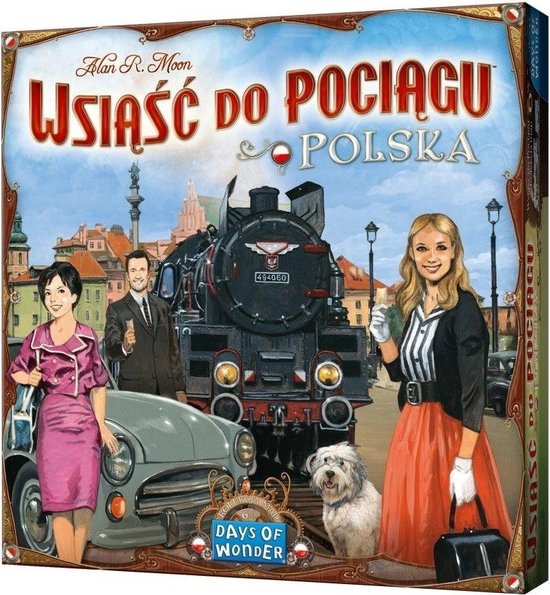 Afbeelding van het spel Ticket to Ride Polska - Bordspel (Pools en Engels)