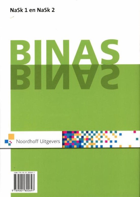 Binas Nask1 en nask2 vmbo-kgt informatieboek