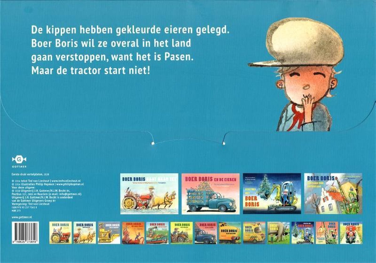 Boer Boris - Boer Boris en de eieren, Ted van Lieshout | 9789025773618