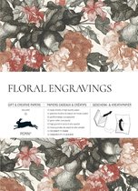 Gift & creative papers 79 -  Floral Engravings Volume 79