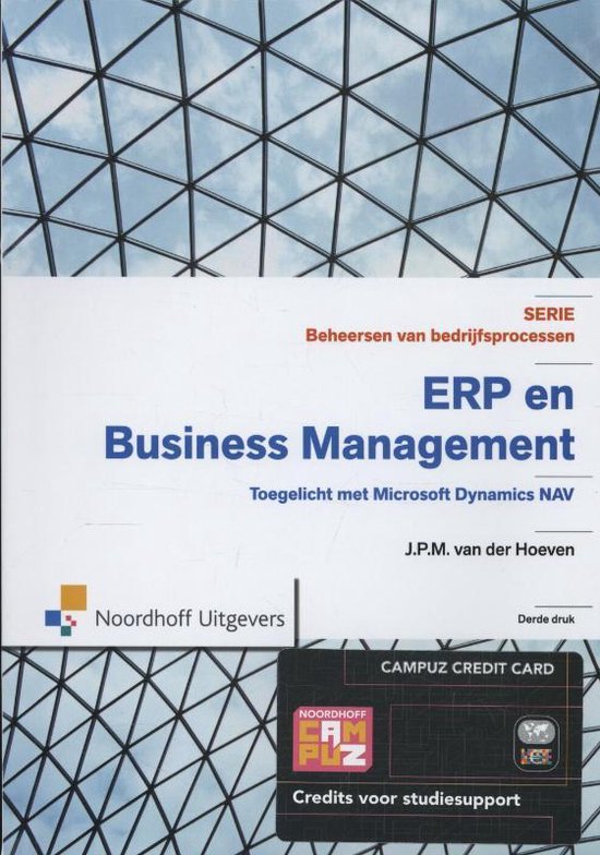 Beheersen van bedrijfsprocessen  -   ERP en business management