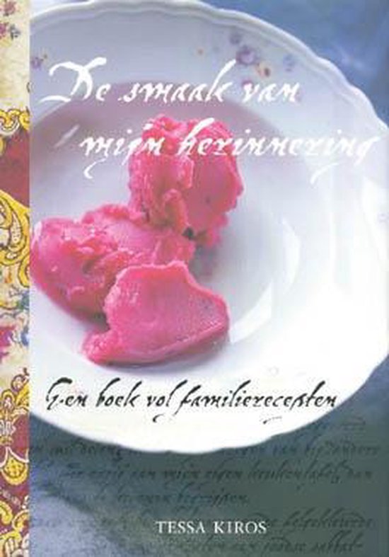 Cover van het boek 'De smaak van mijn herinnering' van T. Kiros