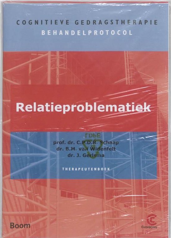 Cover van het boek 'Behandelprotocol bij relatieproblematiek / Werkboek en therapeutenboek / druk 2'