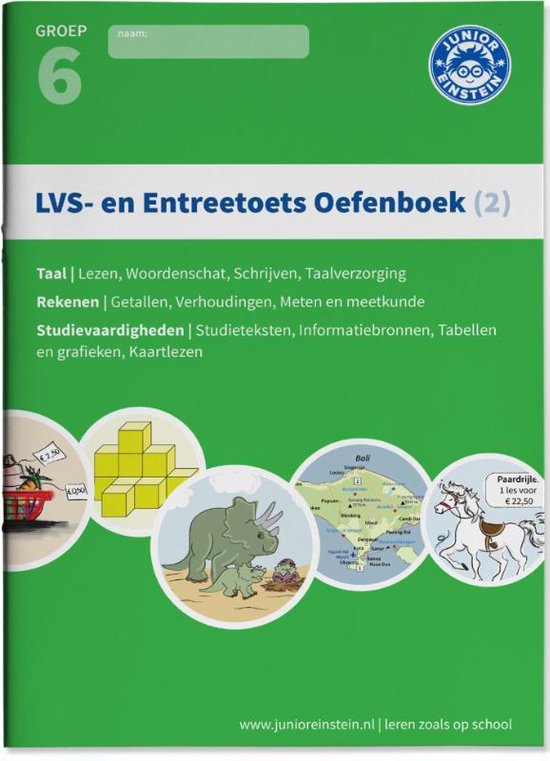 LVS- en entreetoets oefenboek (2) Deel 2 - Gemengde opgaven  ... - cover