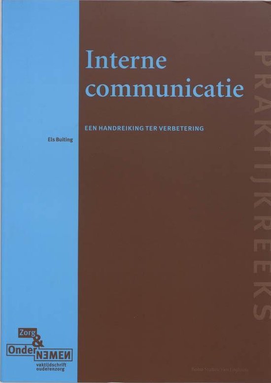 Cover van het boek 'Interne communicatie / druk 1' van Els Buiting