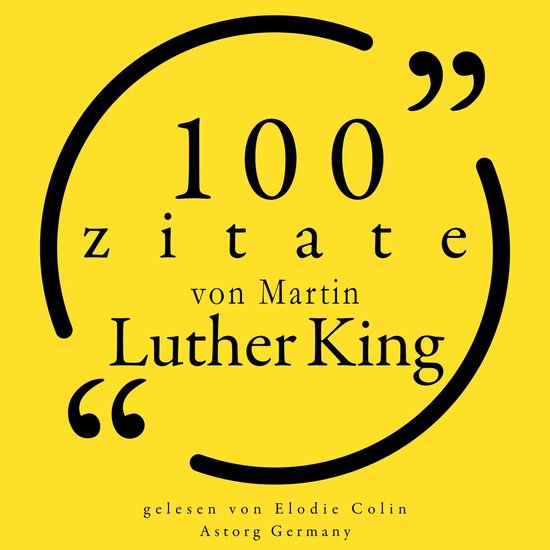 100 Zitate von Martin Luther King - cover
