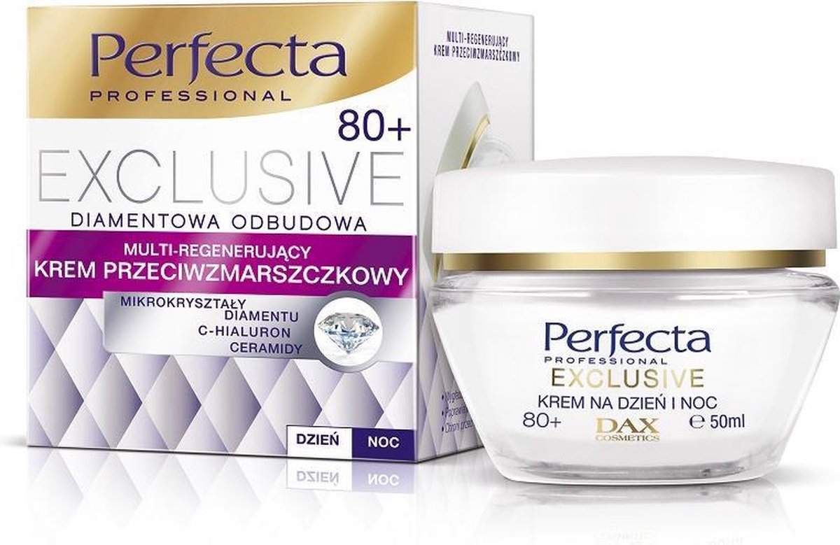 Perfecta - Exclusivemulti-Regenerating Cream Strongly Anti-Wrinkle On Day And Night 80+ 50Ml