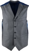 Suitable - Gilet Evans Grijs - 50 - Slim-fit