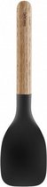 opscheplepel Nordic Kitchen 27 cm siliconen zwart