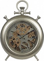klok Brooks 28,5 x 39,4 cm staal/nikkel zilver