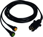 Tip-it - Kabelset - 7-polig - 7 meter - Stekker naar connectors - Aspock en ajba
