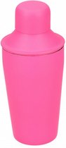 cocktailshaker Mini 300 ml RVS roze