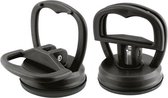 reparatiezuignappen 55 x 70 mm rubber zwart 2 stuks