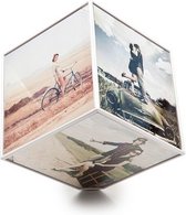 fotolijst Kube 15 x 15 cm ABS wit
