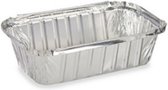 bereidingsbakjes 22 x 11 x 7 cm aluminium 6 stuks