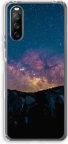 Case Company® - Sony Xperia 10 III hoesje - Travel to space - Soft Cover Telefoonhoesje - Bescherming aan alle Kanten en Schermrand