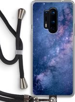 Case Company® - OnePlus 8 Pro hoesje met Koord - Nebula - Telefoonhoesje met Zwart Koord - Bescherming aan alle Kanten en Over de Schermrand