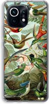 Case Company® - Xiaomi Mi 11 hoesje - Haeckel Trochilidae - Soft Cover Telefoonhoesje - Bescherming aan alle Kanten en Schermrand
