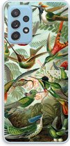 Case Company® - Samsung Galaxy A73 hoesje - Haeckel Trochilidae - Soft Cover Telefoonhoesje - Bescherming aan alle Kanten en Schermrand