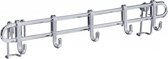 keukenorganizer 40 x 6,5 cm staal chroom