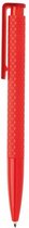 balpen X7 14 x 1,1 cm ABS/polycarbonaat rood