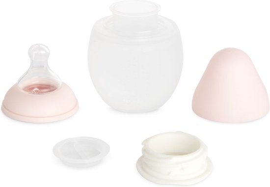 SIlicone Babyfles 150 ml (05 Oz) Nude - Elhée van Elhée — afbeelding 2