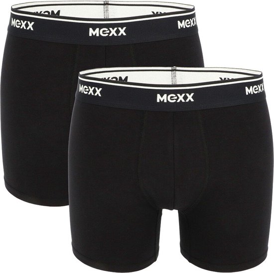 MEXX Boxershorts 2-pack Mannen - Zwart - Maat M
