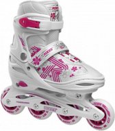 Inline skates Roces Girls Jokey 3.0 wit/roze maat 34-37