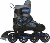 inlineskates Fuse jongens polypropyleen zwart/blauw mt 30/33