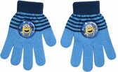 handschoenen Minions junior acryl blauw one-size