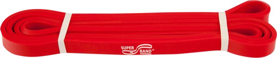 Powerband - BodyBand - Extra licht - Rood - 1 meter - Fitness elastiek