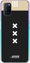 6F hoesje - geschikt voor OPPO A92 -  Transparant TPU Case - AFC Ajax Uitshirt 2018-2019 #ffffff