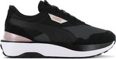 Puma Cruise Rider Enamel  - Dames Sneakers Sport Casual Schoenen Zwart 381747-02 - Maat EU 39 UK 6