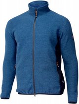 vest Valde heren wol/lycra blauw maat M