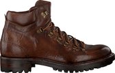 Mazzeltov 9071 Veterboots - Laarzen Met Veters - Heren - Cognac - Maat 44