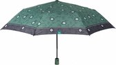 paraplu mini Time dames 96 cm microfiber groen
